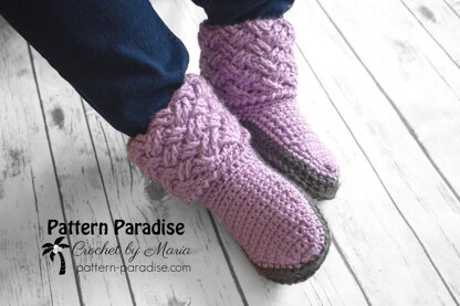 Celtic Weave Slippers