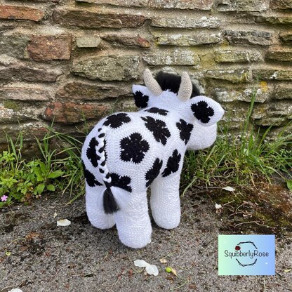 Bluebell the African flower cow.