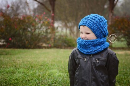 Wesley Slouch Beanie and Cowl Set