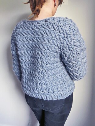 Cosy Herringbone Sweater