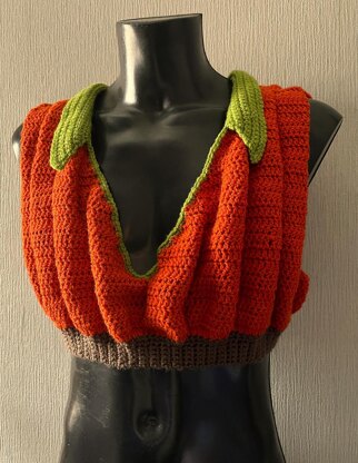 Pumpkin Crop Top