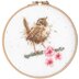 Bothy Threads Little Tweets Cross Stitch Kit - 15cm circle