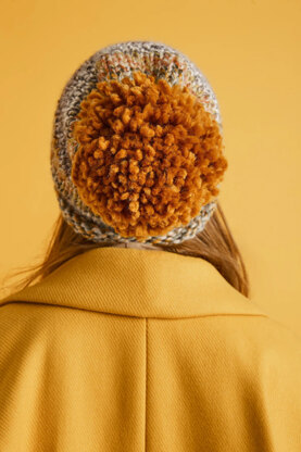 Simple Hat in Lion Brand Wool Ease Thick&Quick  - L70300 - Downloadable PDF