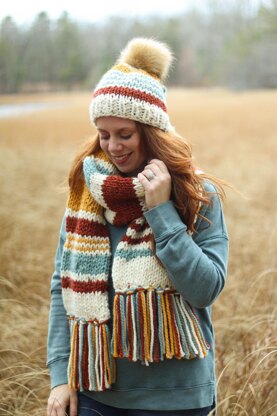 Scrappy Hat & Scarf