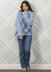 Highland Fling Cardigan in Premier Yarns Everyday Plaid & Deborah Norville Everyday Soft Worsted Solids - Downloadable PDF
