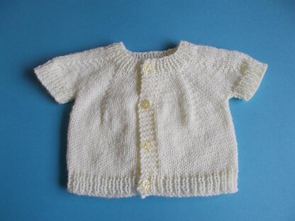 Dinah Top-down Baby Cardigan