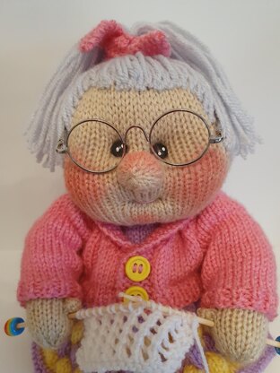 Knitting Granny Gonk Gnome