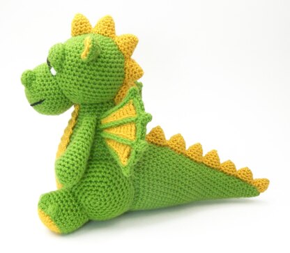 Drake the Dragon Crochet pattern by Moji-Moji Design | LoveCrafts