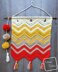 ColorFul Chevrons Wall Hanging