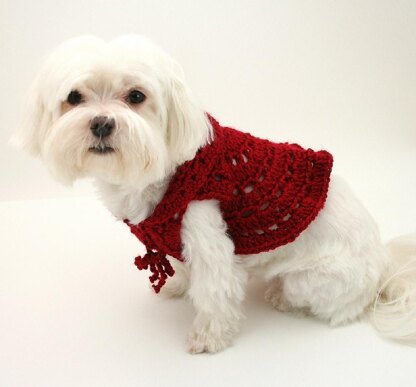 P04 Dog Sweater Circle Shrug