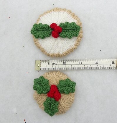 Mince Pie Table Favour for Ferrero Rocher Lindt Chocolate Coins