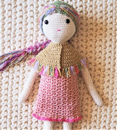 Bella amigurumi doll