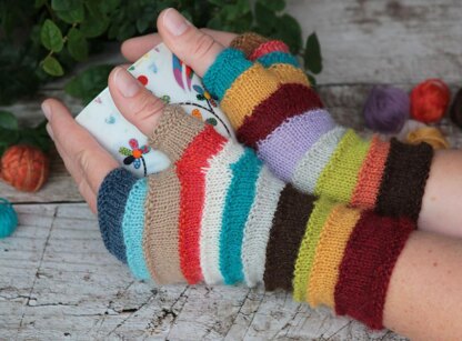 Scrappalicious Mitts