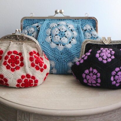 Rhododendron Crochet Bag