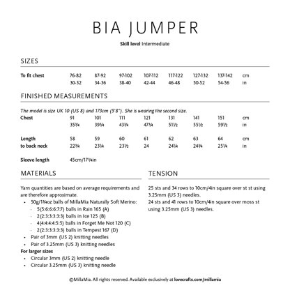 MillaMia Bia Jumper PDF