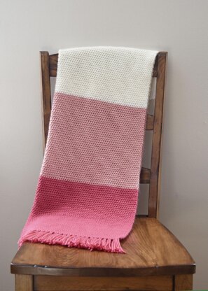 SoCal Sunset Ombre Baby Blanket