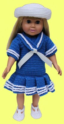 Vintage Schoolgirl Fashions for 18 Inch Dolls