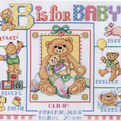 B is for Baby Sampler - PDF