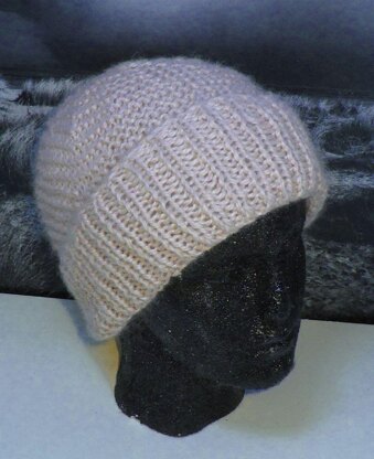 CHUNKY/ARAN PEAK GARTER STITCH BALACLAVA & BEANIE HAT