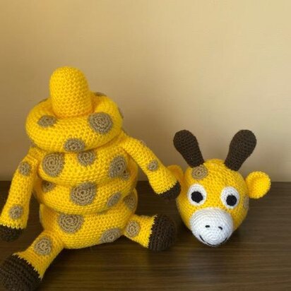 Giraffe Ring Stacker Crochet Pattern