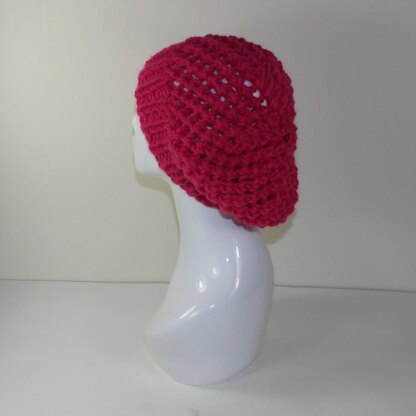 Super Chunky Lace Slouch Hat