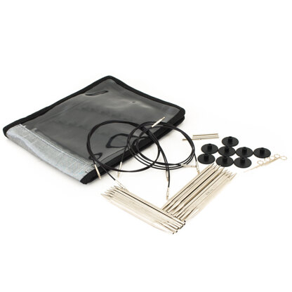 KnitPro Nova Cubics Interchangeable Needle Tips (Deluxe Set of 7)