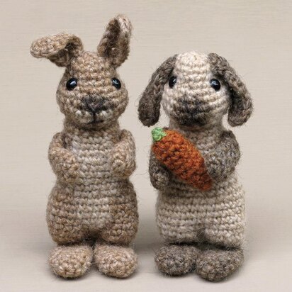 Poochey & Fudge the rabbits