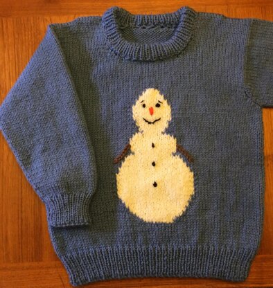 Snowman Pullover