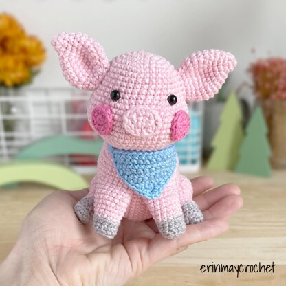 Francis the Pig Amigurumi Crochet Pattern