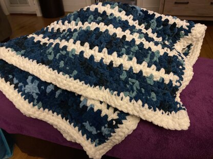 Seaside Cuddles Baby Blanket