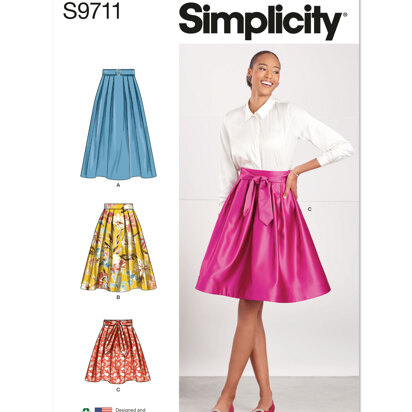 Simplicity Misses' Skirts S9711 - Sewing Pattern