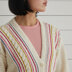 Iryna Cable Cardigan - Crochet Pattern for Women in Debbie Bliss Baby Cashmerino