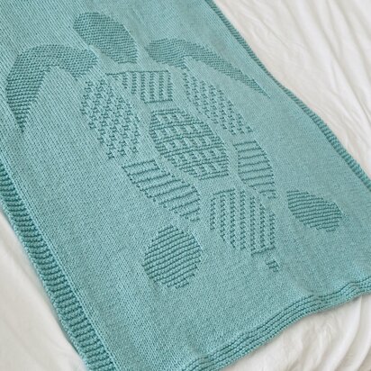 Giant Turtle picture blanket