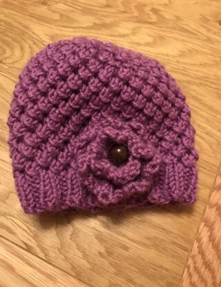 Chunky knit hat