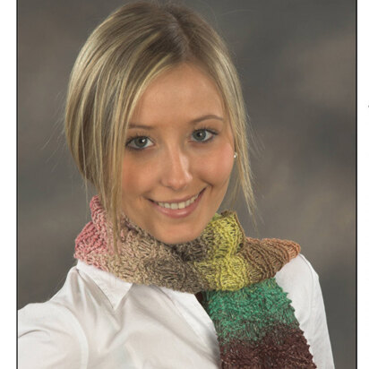 Waves Scarf in Plymouth Kudo - F277