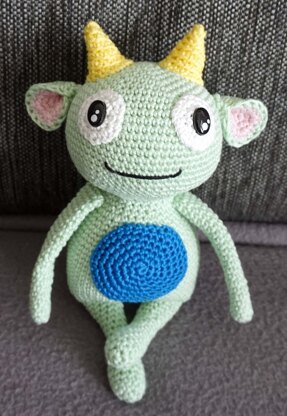 Crochet Pattern for the Friendly Monster Ghosty!