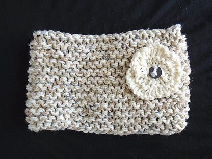 Crazy Easy Cowl and Flower #816
