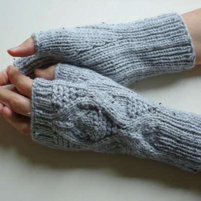 Lippo Mitts - knitting pattern