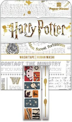 Paper House Washi Tape 2/Pkg - Harry Potter(TM) - Chibi Scenes