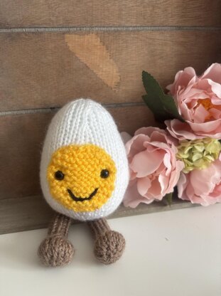 Hard Boiled Egg Amigurumi