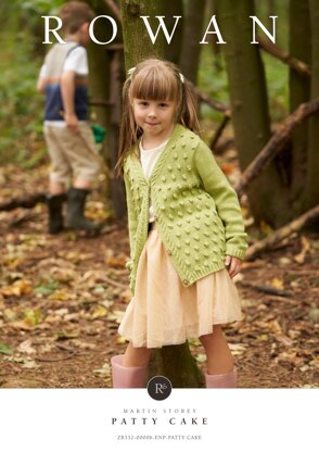 Patty Cake Cardigan in Rowan Summerlite DK - Downloadable PDF