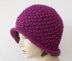 Bean Stitch Flapper Cloche