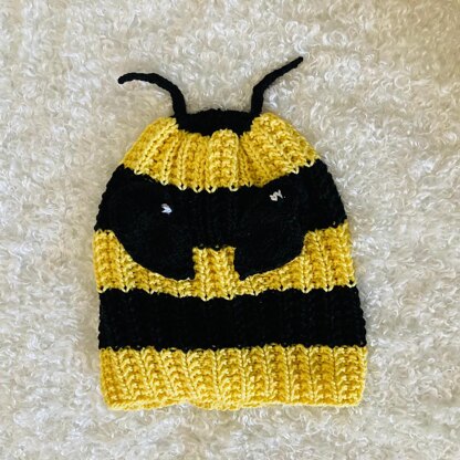 Bumblebee Baby Hat