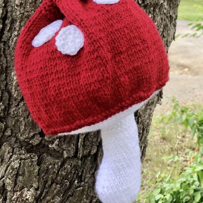 Mushroom Drawstring Purse