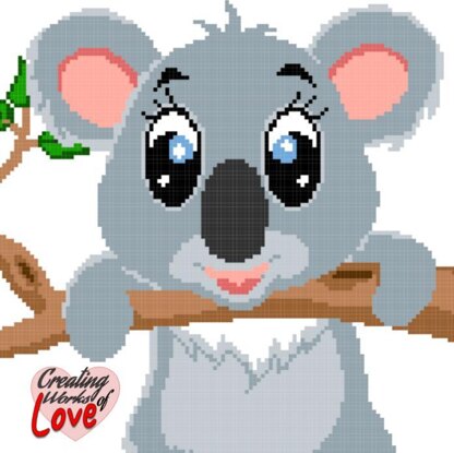 Koala Hanging Stitch Graphgan