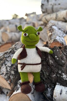 Shrek Knitting Pattern