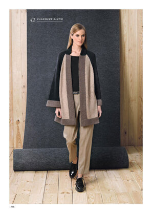 Coat in Katia Cashmere Blend