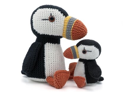 Amigurumi Puffin Bird