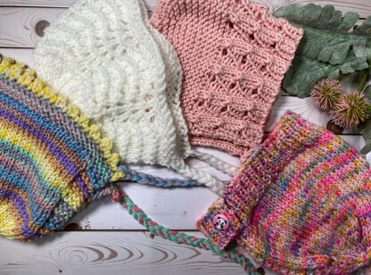 Baby Bonnet Set
