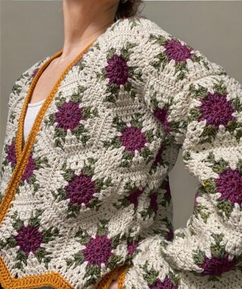 Thistle Hex Cardigan